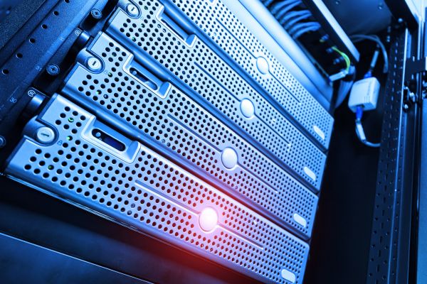 Server Rack Netzwerktechnik